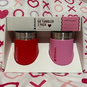 Stanley x Target The Everyday Go Tumbler 2 pack Valentines Exclusive- Red & Pink